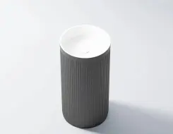 Steinberg 740 Νιπτήρας Ελεύθερης Τοποθέτησης ø 450mm Matt White / Matt Black