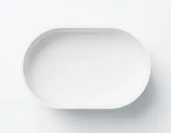 Steinberg 740 Countertop Washbasin 550x350x120 Matt White