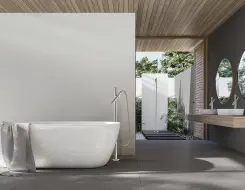 AMA Stella Free-standing bathtub Stainless steel