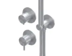 AMA RHEA Εντοιχισμένη Μπαταρία Λουτρού Stainless steel