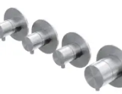 AMA RHEA Built-in thermostatic mixer in stainless steel