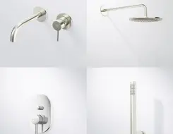 Εντοιχισμένο Συστημα Νιπτήρος και Ντους ST 100 Brushed Nickel