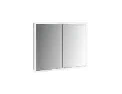 Illuminated mirror Εmco prime slim 800mm LED-lights ( 2 doors)