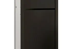 Εντοιχισμένη Χαρτοθήκη & Πιγκαλ μπάνιου EMCO ASIS 150 Black anodized