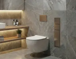Module for WC EMCO ASIS 150 Light bronze anodized