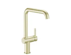 KWC Μπαταρία Κουζίνας BEVO E Brushed Gold