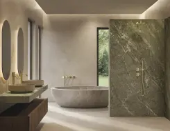 AMA RHEA  Built-in mixer for shower in stainless steel