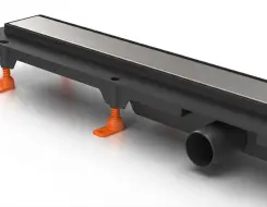 Γραμμικό Σιφώνι Weridrain exclusive 40 FLIS Stainless Steel Tileble 650mm