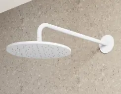 Complete shower and basin system ST 260 White Matt