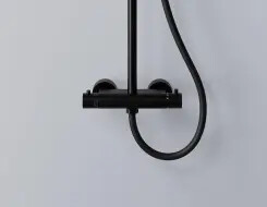 Steinberg Series 100 shower system Black Matt