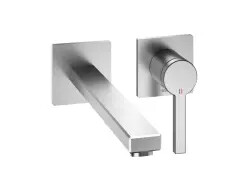 KWC AVA E Trim kit - Lever mixer - Basin Steel