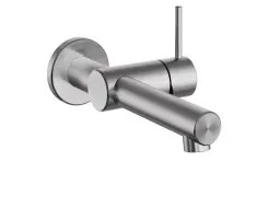 KWC ONO E Trim kit Lever mixer Washbasin A185 Stainless Steel