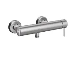 KWC ONO E Μπαταρία Ντους Brushed Stainless Steel