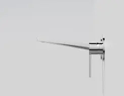 Steinberg 260 wall-mounted washbasin single lever mixer