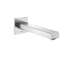 KWC AVA E Bathtub spout 200mm Steel