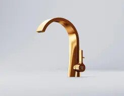 Steinberg 280 Single lever basin mixer Rose Gold