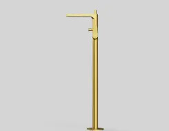 Series 340 Freestanding bath mixer Brushed Gold