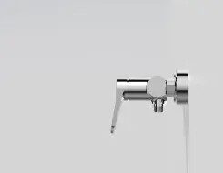 Series 340 exposed single lever mixer ½'' for shower with ceramic cartridge