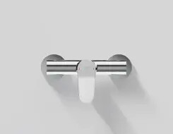 Series 340 exposed single lever mixer ½'' for shower with ceramic cartridge