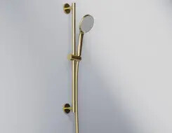 Steinberg 340 Bεργα - Τηλέφωνο 3 ροών - Σπιραλ - Shower Set Brushed Gold