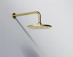 Series 340 rain shower ø 220 mm x 8 mm Brushed Gold