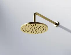 Series 340 rain shower ø 220 mm x 8 mm Brushed Gold