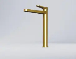 Series 340 single lever basin mixer Brushed Gold