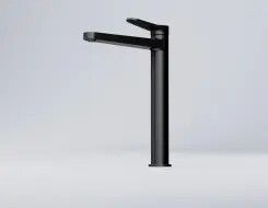 Series 340 single lever basin mixer Black