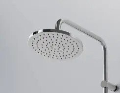 Steinberg Series 340 shower set complete with thermostatic fitting Chrome