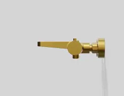 Series 340 tub/shower AP thermostat 1/2'' Brushed Gold