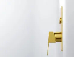 Steinberg 342 Finish Ser for single lever bath/shower mixer, with pushtronic Brushed Gold