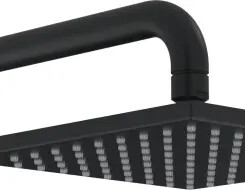 HANSA VIVA Overhead shower, 200x200 mm Black Matt