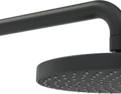 HANSA BASIC JET Overhead shower, d 200 mm Black Matt