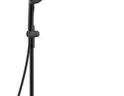 HANSA AURELIA Θερμοστατική Στήλη Ντούς Black Matt