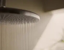 HANSA AURELIA Shower system Brushed steel