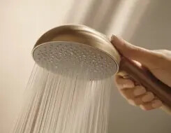 HANSA AURELIA Θερμοστατική Στήλη Ντούς Brushed bronze