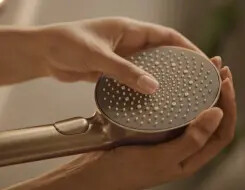 HANSA AURELIA Θερμοστατική Στήλη Ντούς Brushed bronze