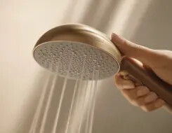 HANSA AURELIA Θερμοστατική Στήλη Ντούς Brushed bronze