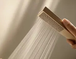 HANSA AURELIA Shower system Brushed bronze