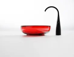 Steinberg 489 Επικαθήμενος Στρογγυλός Νιπτήρας made of Polyresin