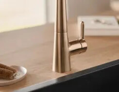 HANSA DESIGNO Style Comfort Μπαταρία Κουζίνας Brushed bronze