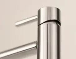HANSA VANTIS Style Washbasin faucet Brushed steel