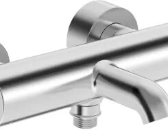 HANSA VANTIS Style Μπαταρία Λουτρού Brushed steel