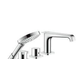 AXOR CITTERIO 4-ΟΠΗ ΛΟΥΤΡΟΥ  tile mounted