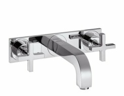 AXOR CITTERIO 3-ΟΠΗ TOIXOY ΝΙΠΤΗΡΟΣ με εκροή 166mm