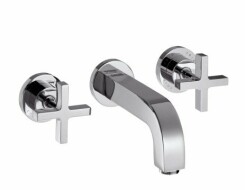 AXOR CITTERIO 3-ΟΠΗ TOIXOY ΝΙΠΤΗΡΟΣ με εκροή 222mm