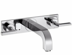 AXOR CITTERIO 3-ΟΠΗ TOIXOY ΝΙΠΤΗΡΟΣ με εκροή 166mm