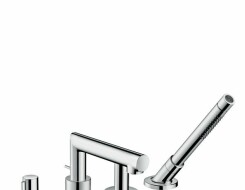 AXOR Uno Zero Handle 4-Οπη Λουτρού για χείλος μπανιέρας