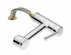 KWC Μπαταρία Κουζίνας LUNA E για τοποθέτηση μπροστά σε παράθυρο με αποσπώμενο ντουσάκι