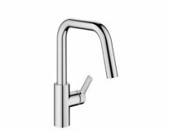 KWC Μπαταρία Κουζίνας LUNA E ψηλή με αποσπώμενο ντουσάκι